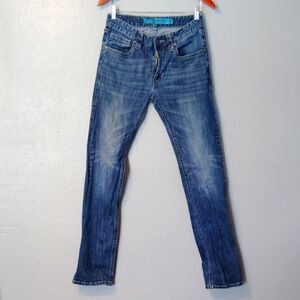 Rock & Roll Cowboy Denim Revolver Straight Slim Straight Leg 30/36
